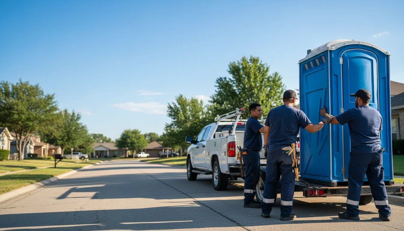 Portable Toilet Rental in Lerna, IL near me